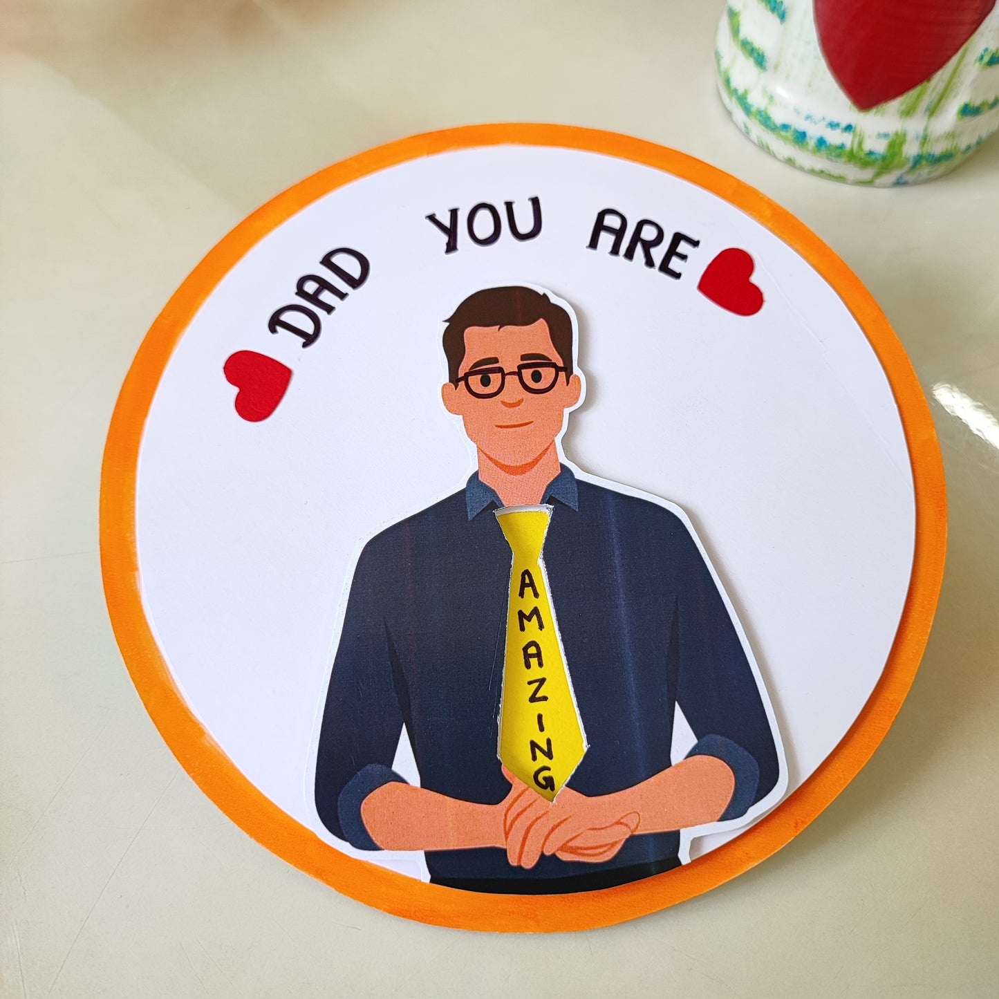 Dad's Compliment Wheel- Father's Day