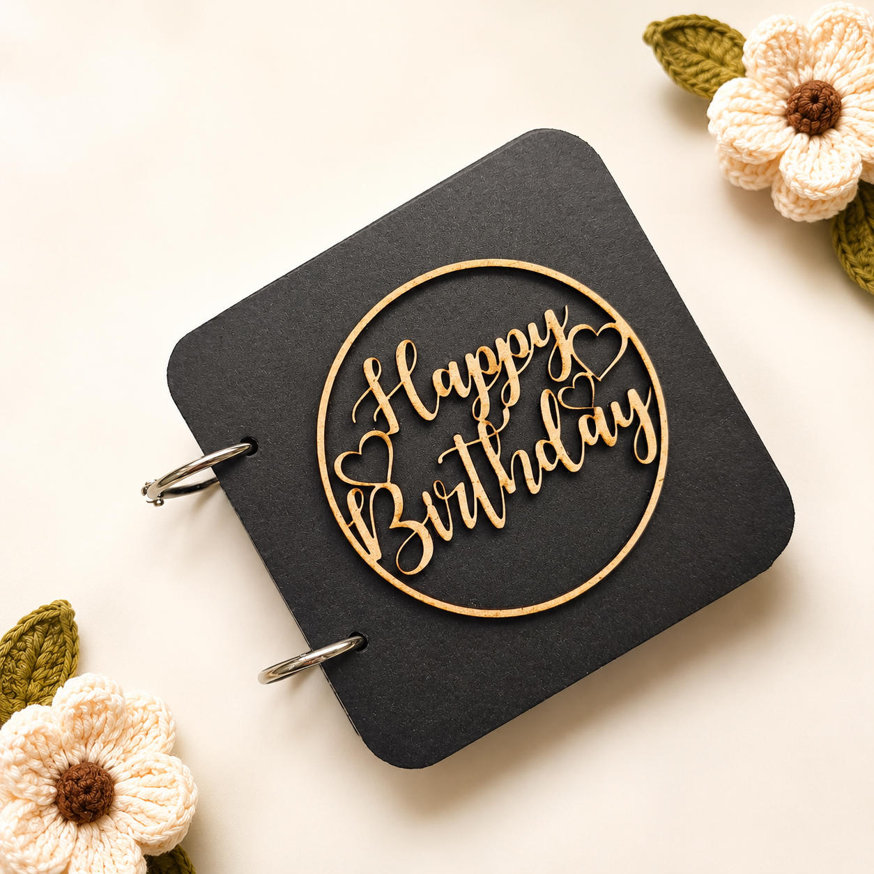Cute Happy Birthday Scrapbook