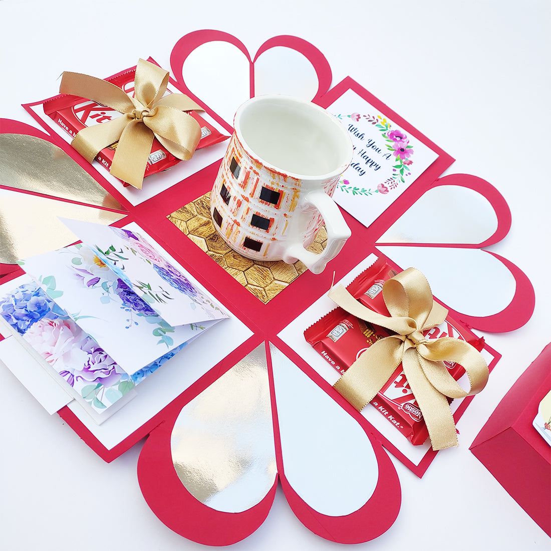 Coffee Mug Chocolate Explosion Box