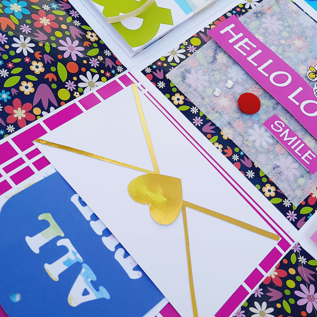 Handmade Multicolor Birthday Explosion Box