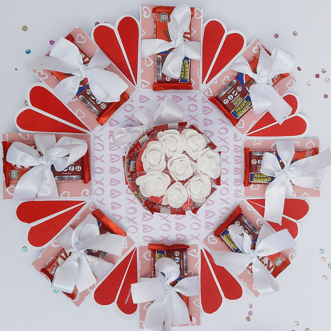 Handmade Valentine’s Explosion Box