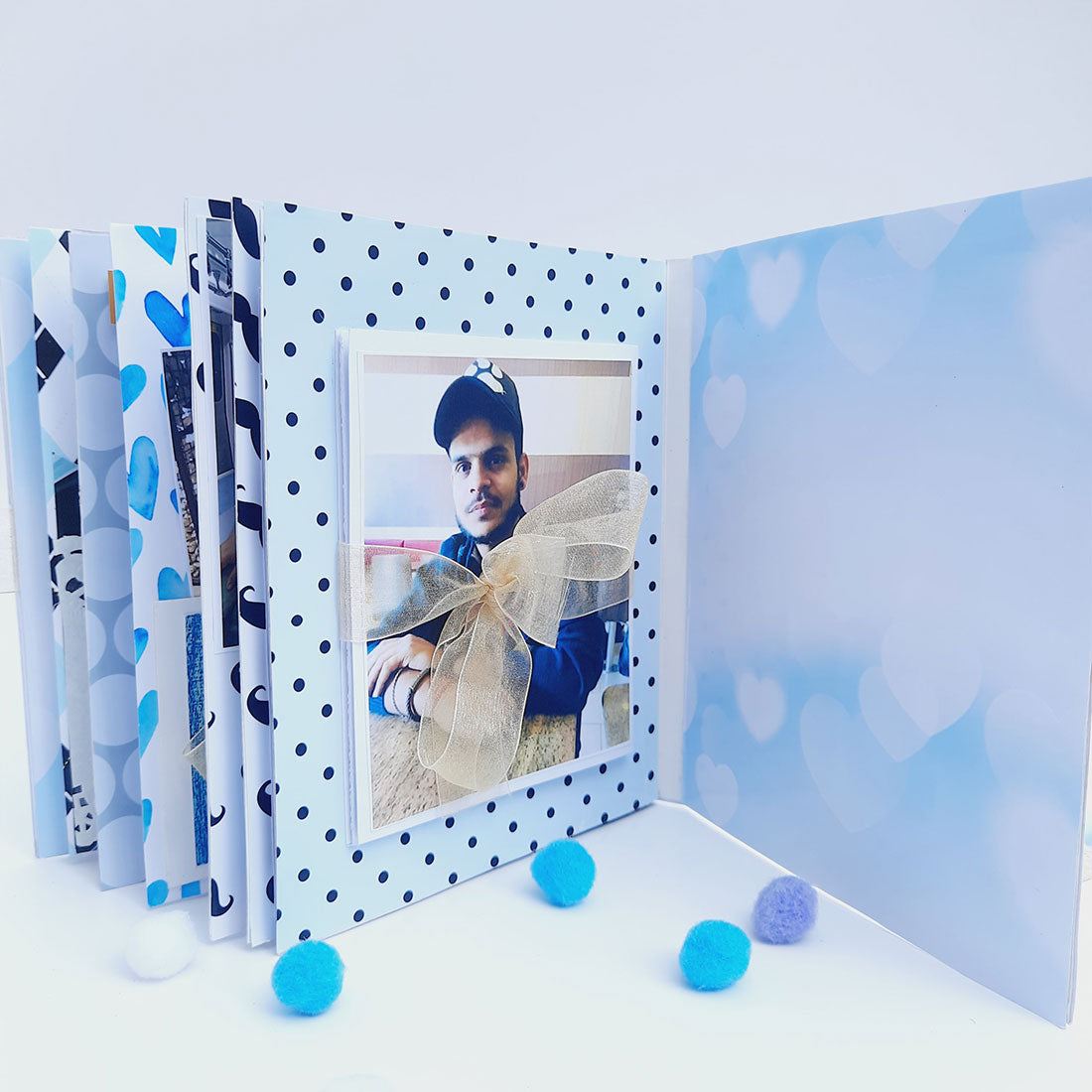 6-Layer Birthday Scrapbook for Men
