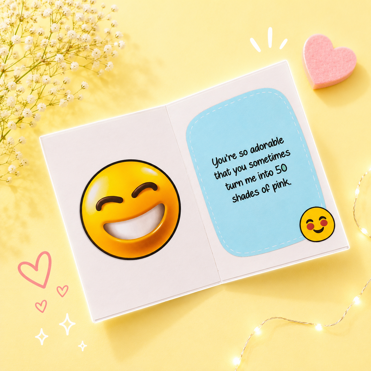 Hey You Emoji Card
