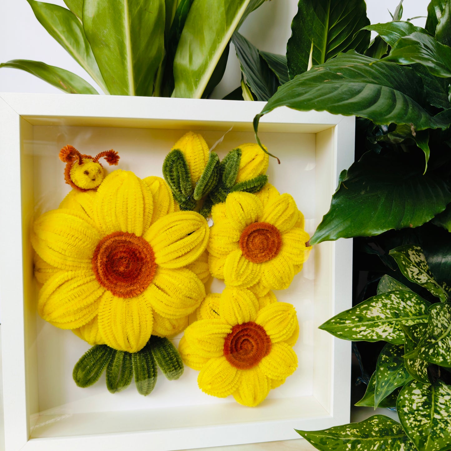 Sunflower Shadow Box Frame