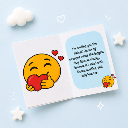 Sorry Emoji Card