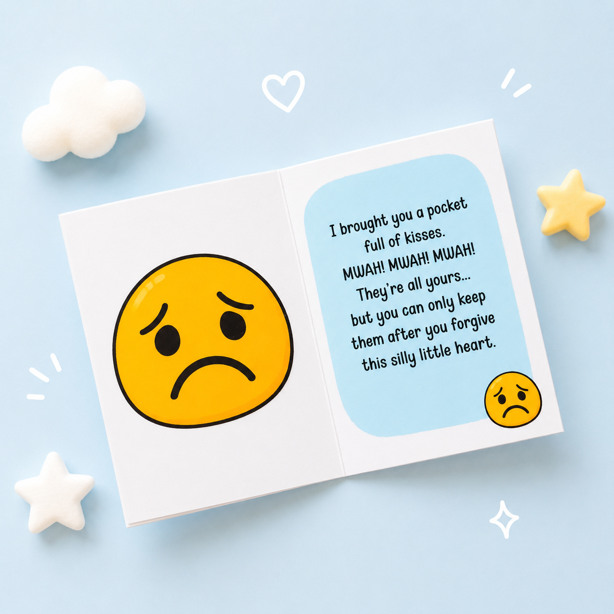 Sorry Emoji Card