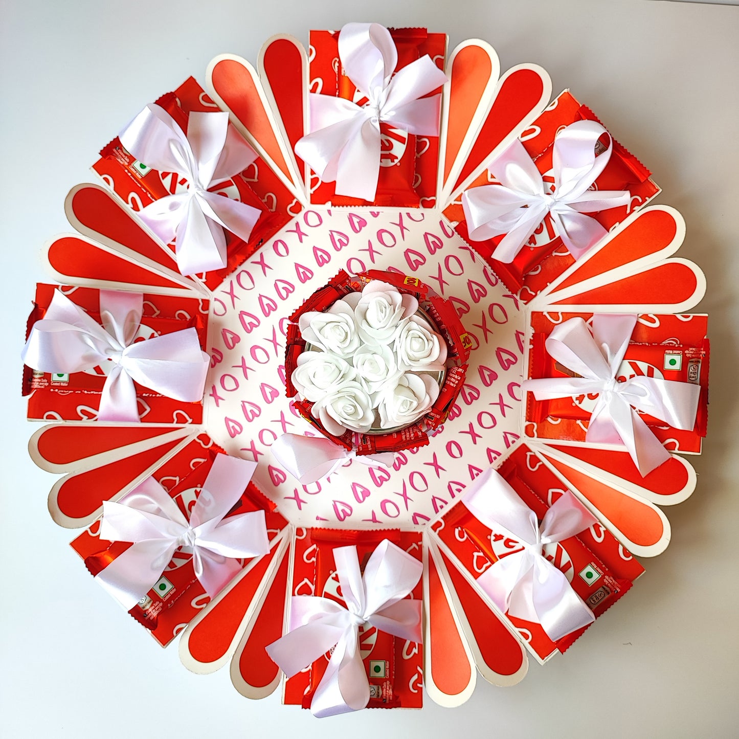 Single-Layer Birthday Kitkat Chocolate Explosion Box