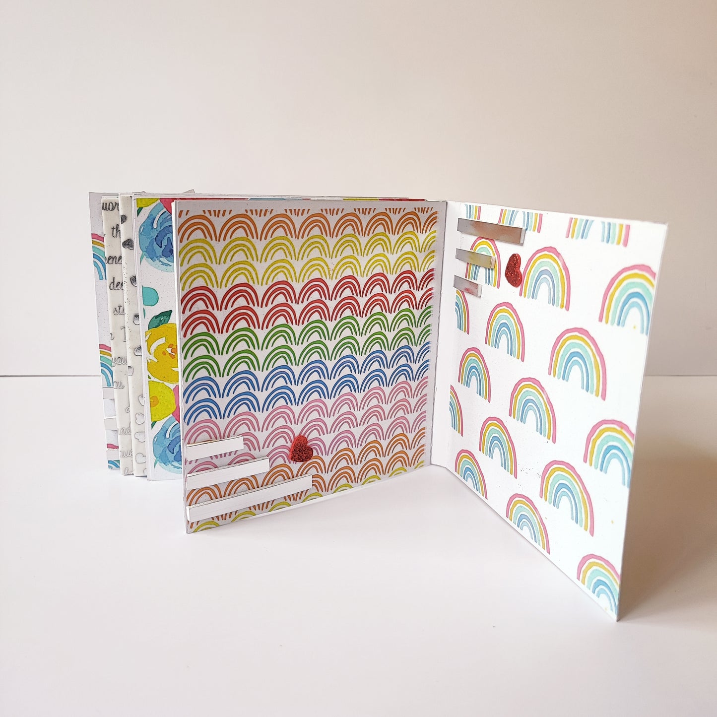 Chandrans Creation Handmade 6-Layer Yellow Birthday Scrapbook