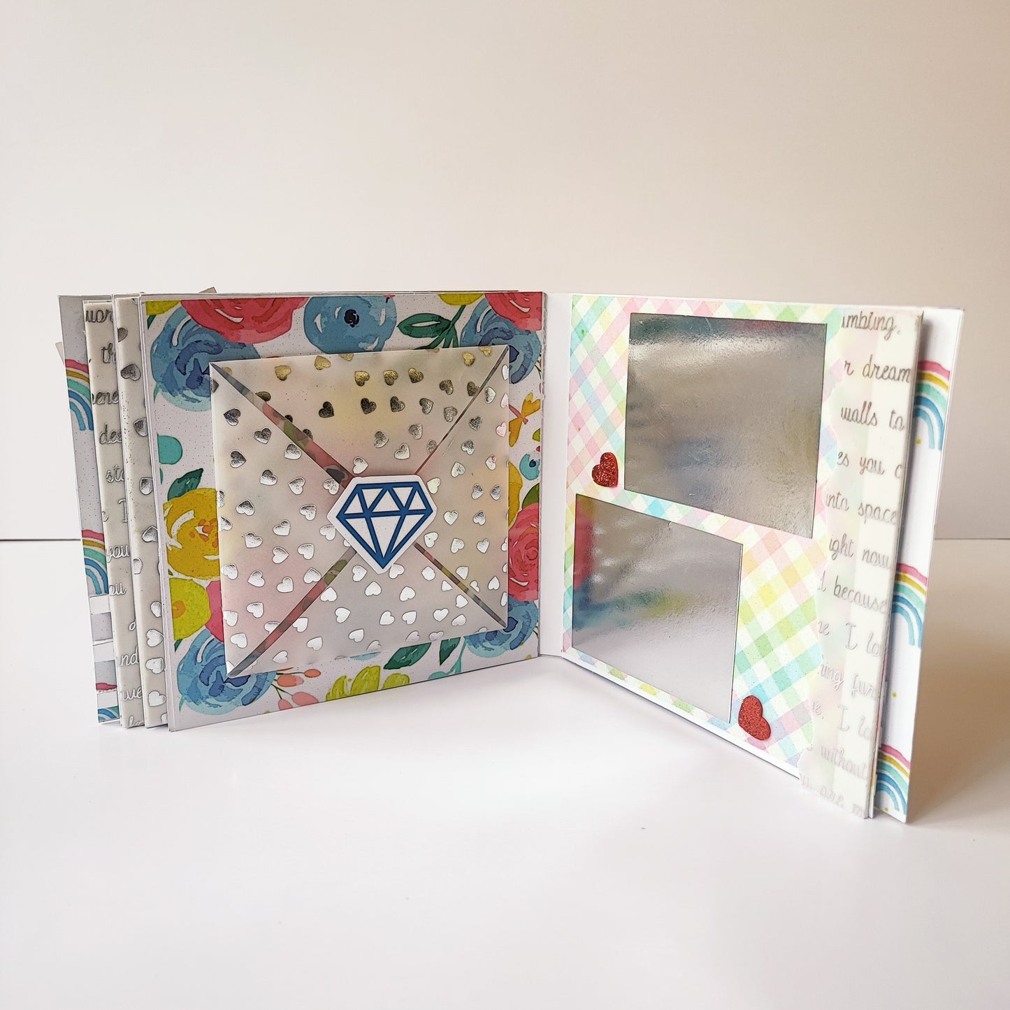Chandrans Creation Handmade 6-Layer Yellow Birthday Scrapbook