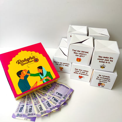 Rakhi Surprise Gift with 10 Jumping Cubes