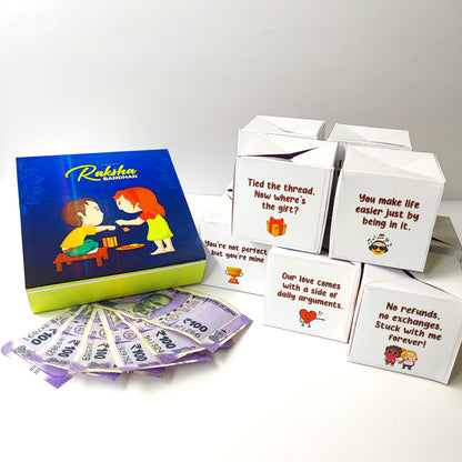Rakhi Surprise Gift with 10 Jumping Cubes