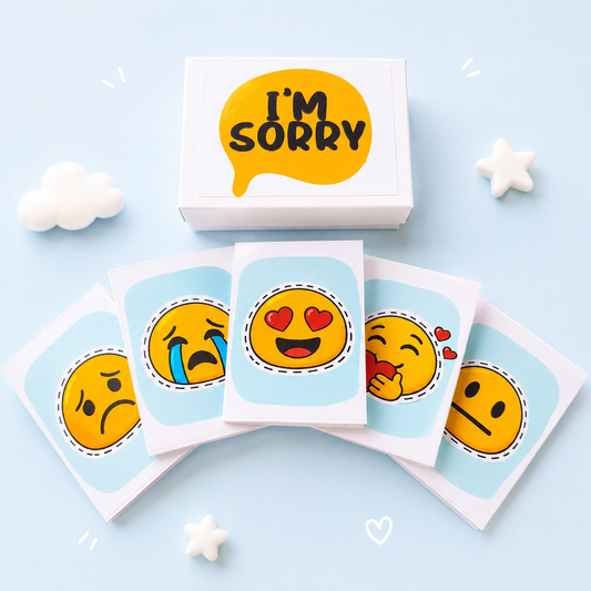 Sorry Emoji Card
