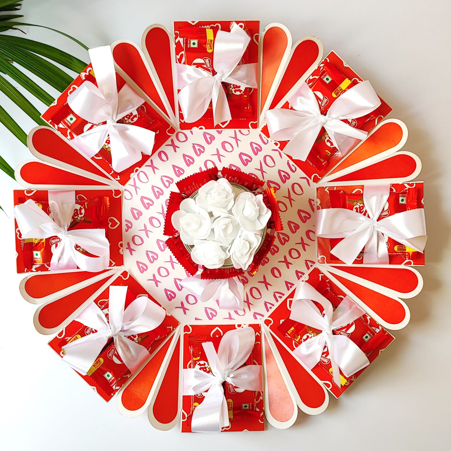 Single-Layer Birthday Kitkat Chocolate Explosion Box