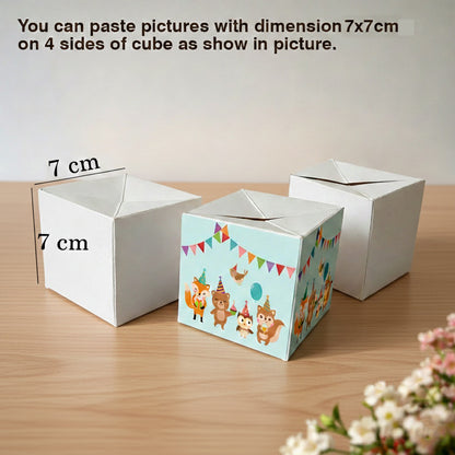 Black Jumping Box with 10 Cubes