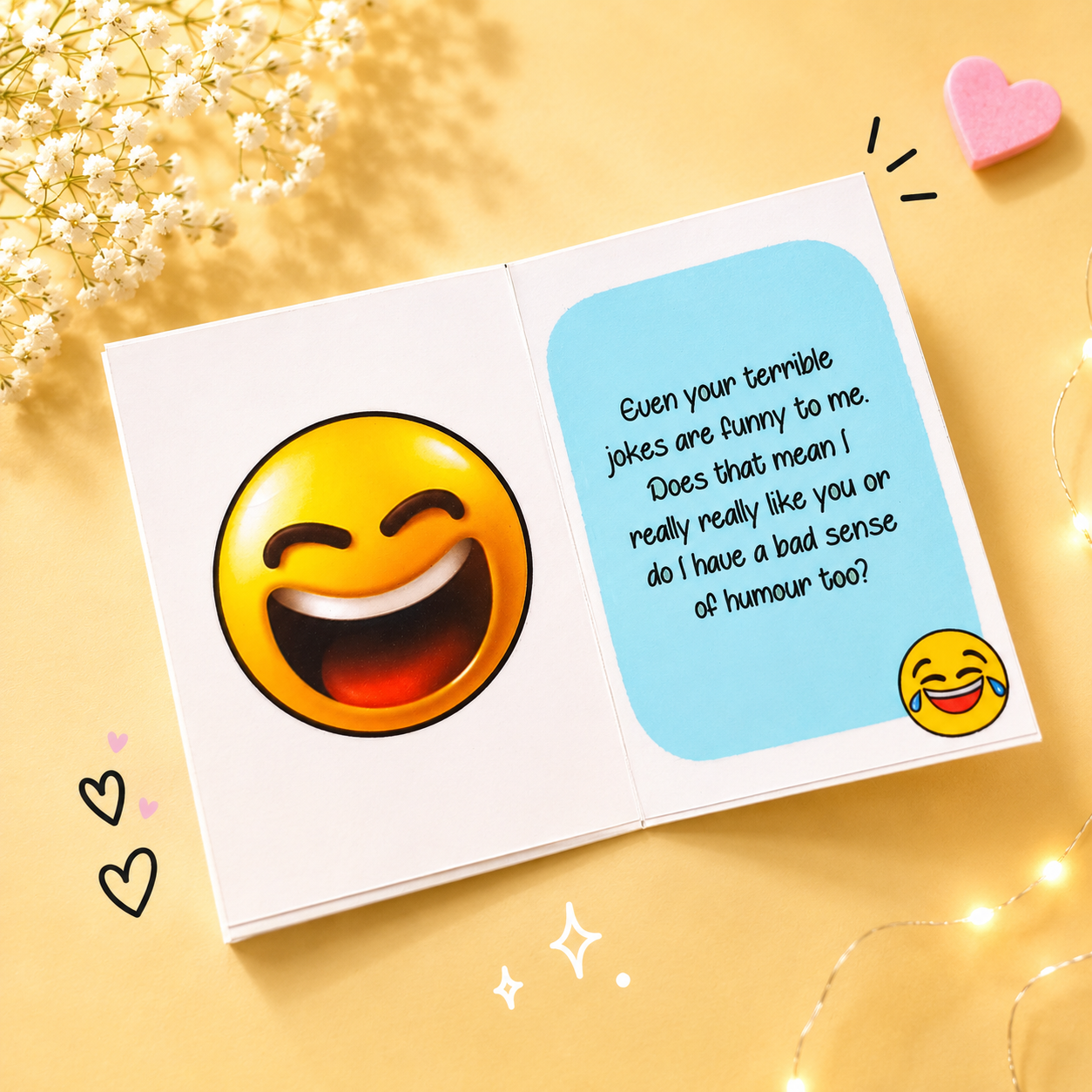 Hey You Emoji Card