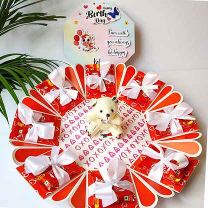 Teddy Birthday Chocolate Explosion Box