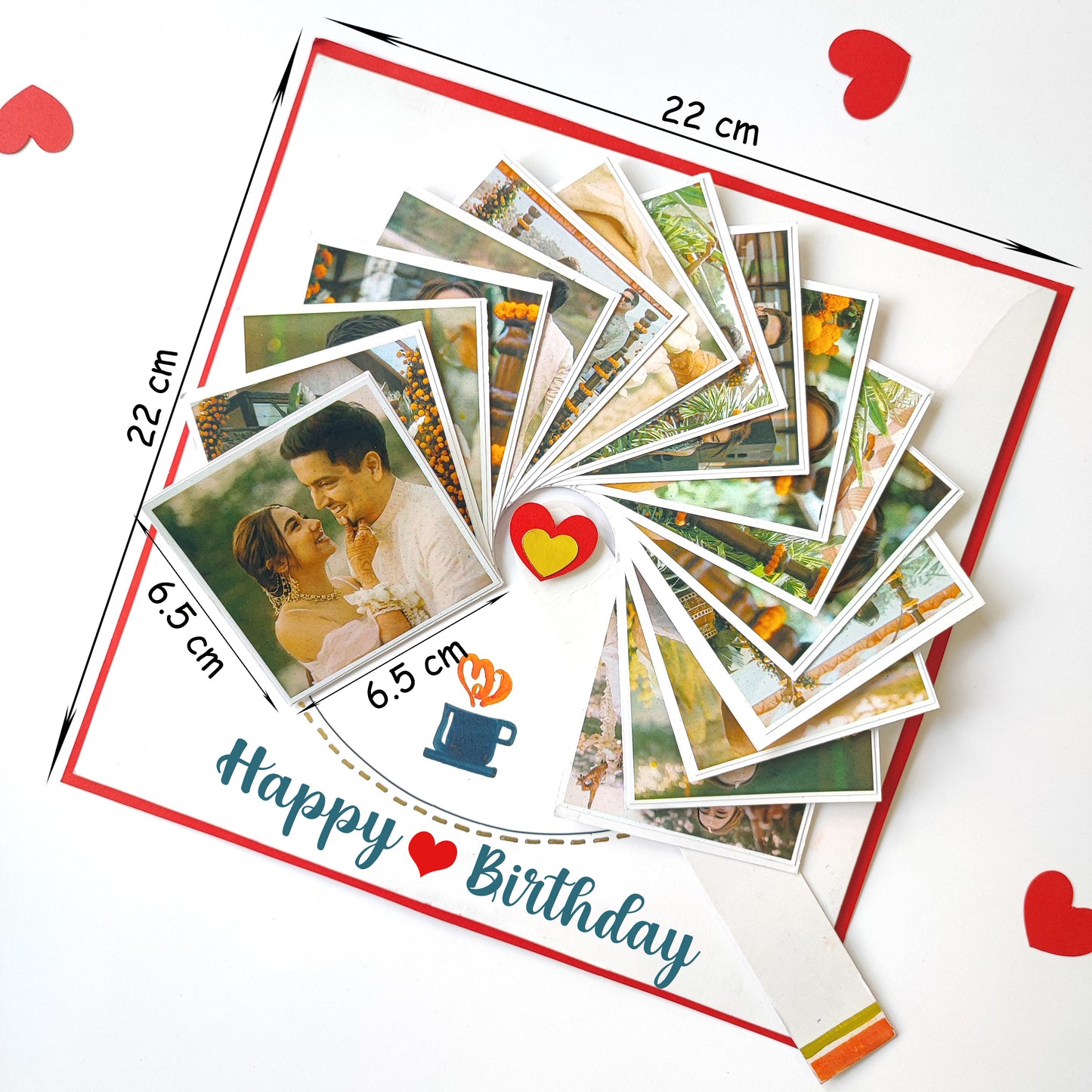 Photo Wheel Card With 16 Photos
