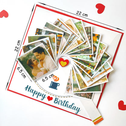 Photo Wheel Card With 16 Photos