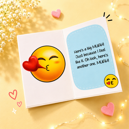 Hey You Emoji Card