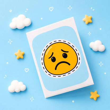 Sorry Emoji Card