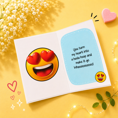 Hey You Emoji Card