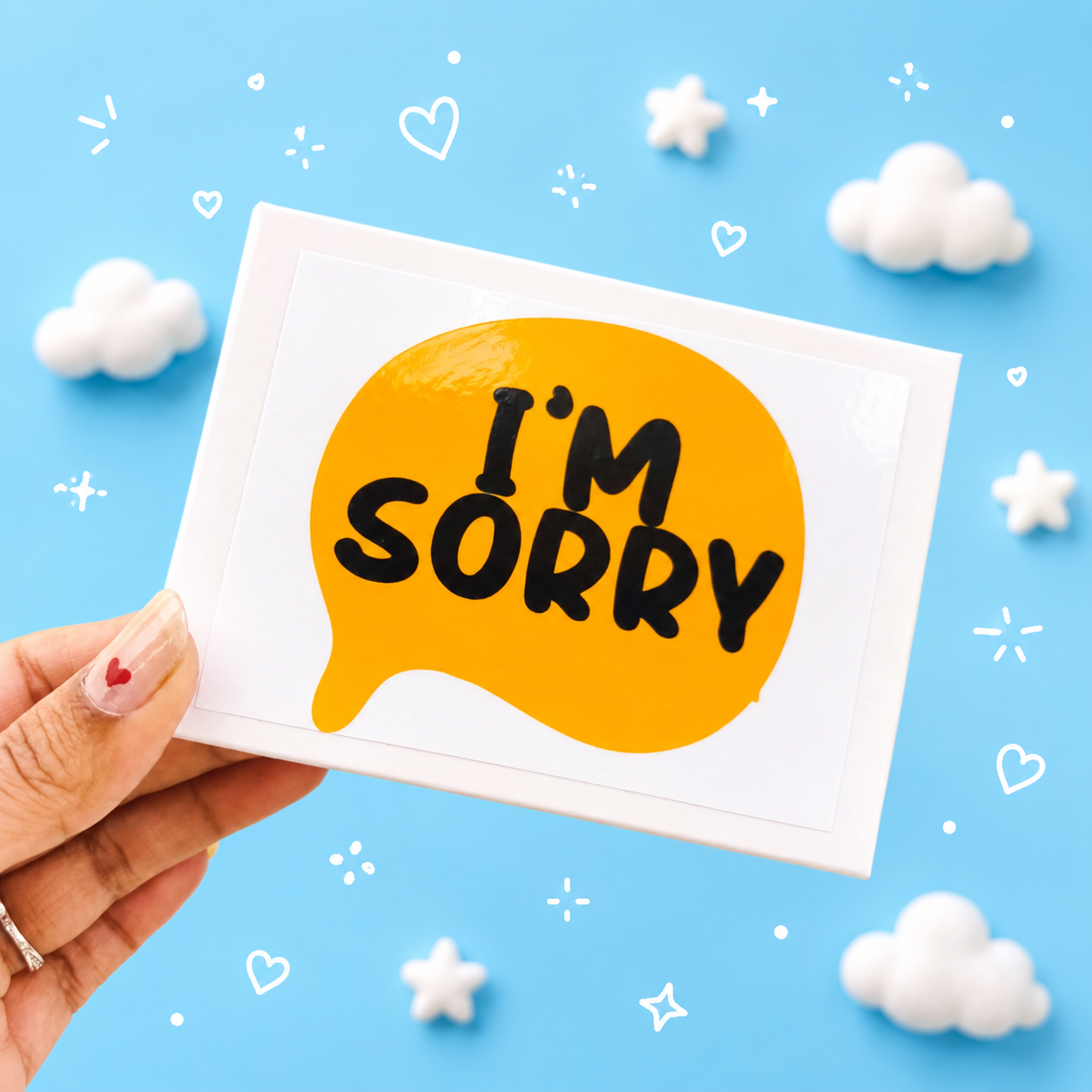 Sorry Emoji Card