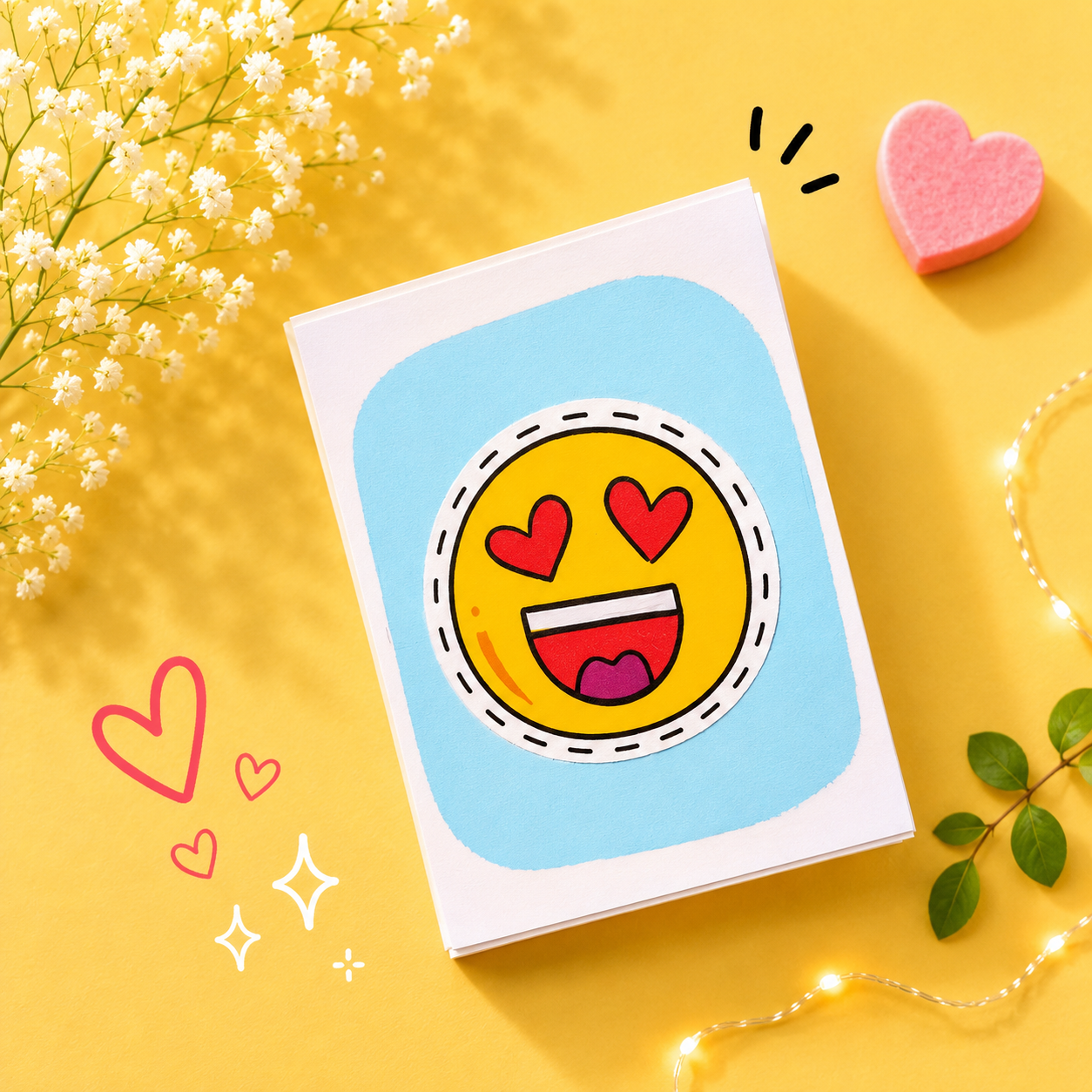 Hey You Emoji Card