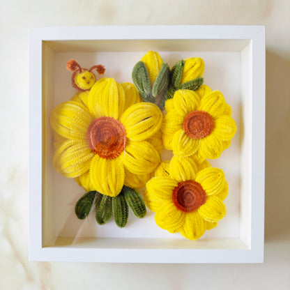 Sunflower Shadow Box Frame