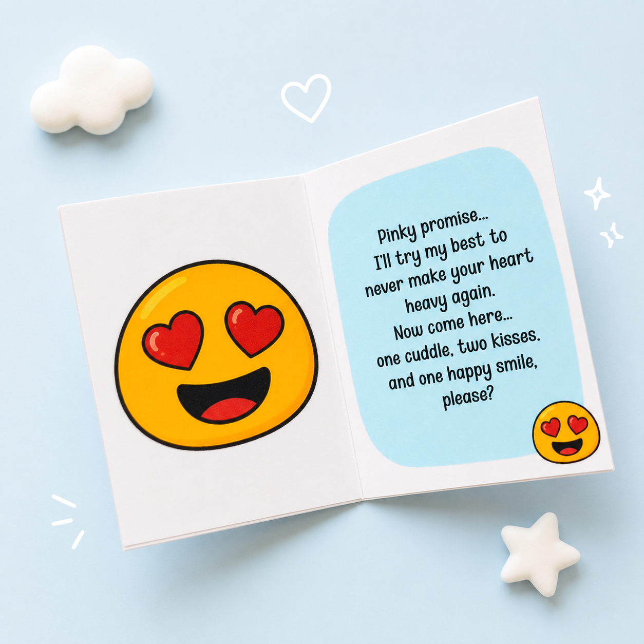 Sorry Emoji Card