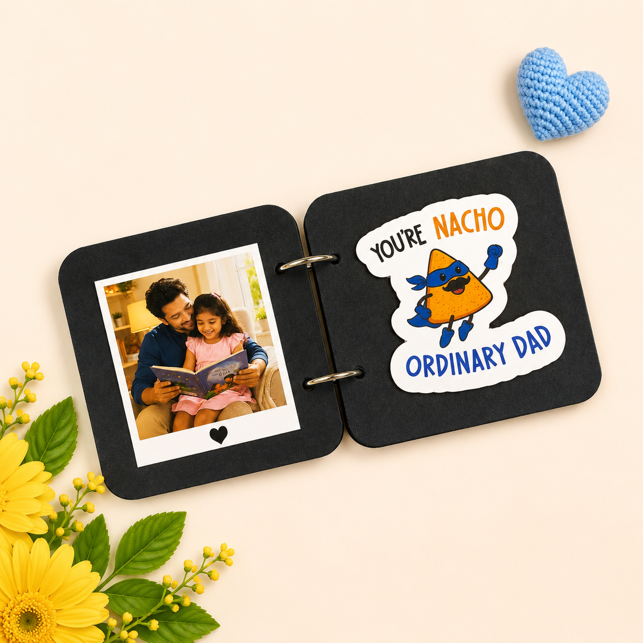 Cute Best Dad Ever Birthday Scrapbook