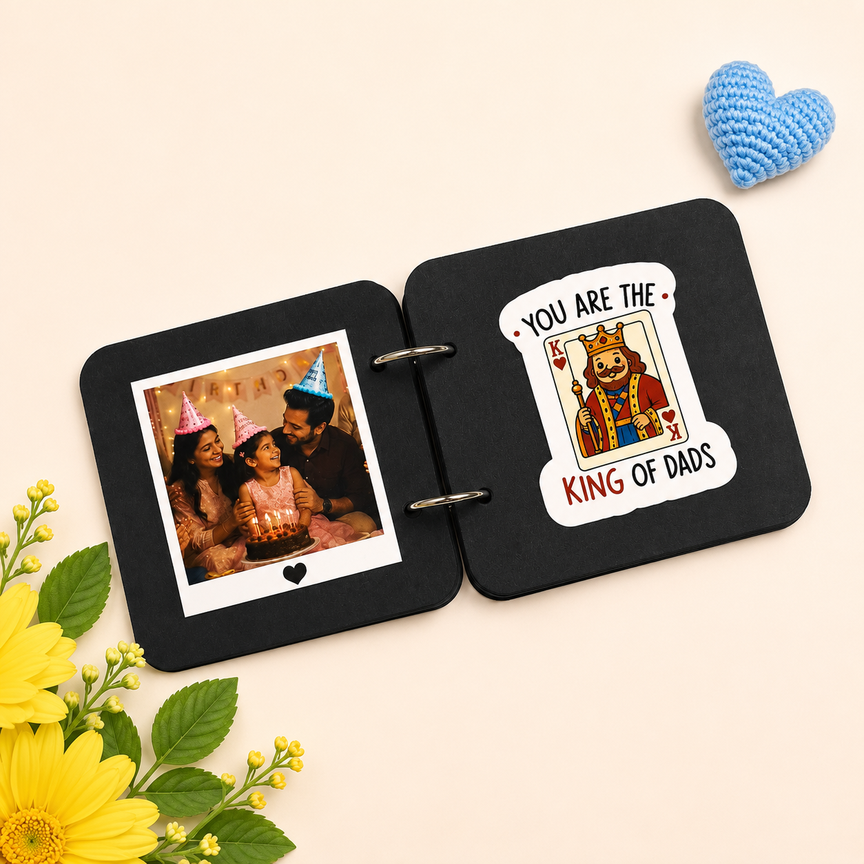 Cute Best Dad Ever Birthday Scrapbook