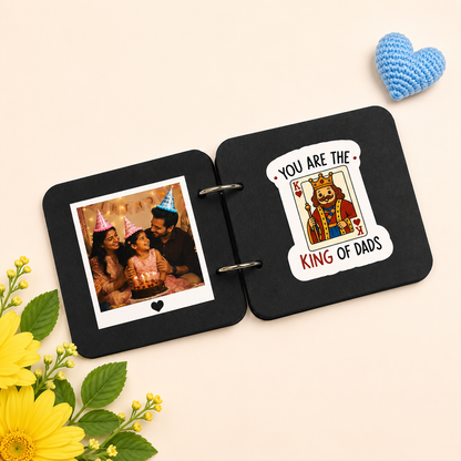 Cute Best Dad Ever Birthday Scrapbook