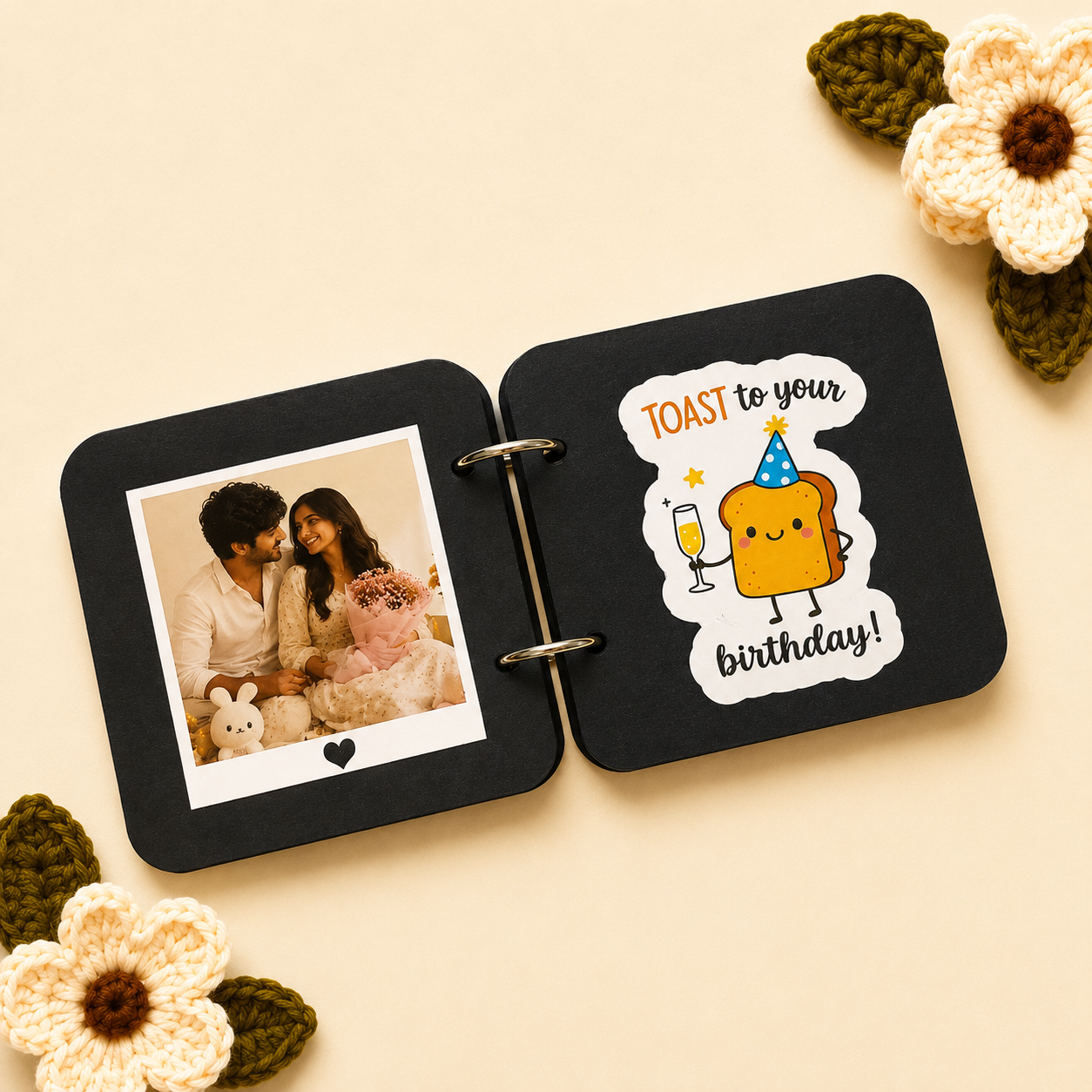 Cute Happy Birthday Scrapbook