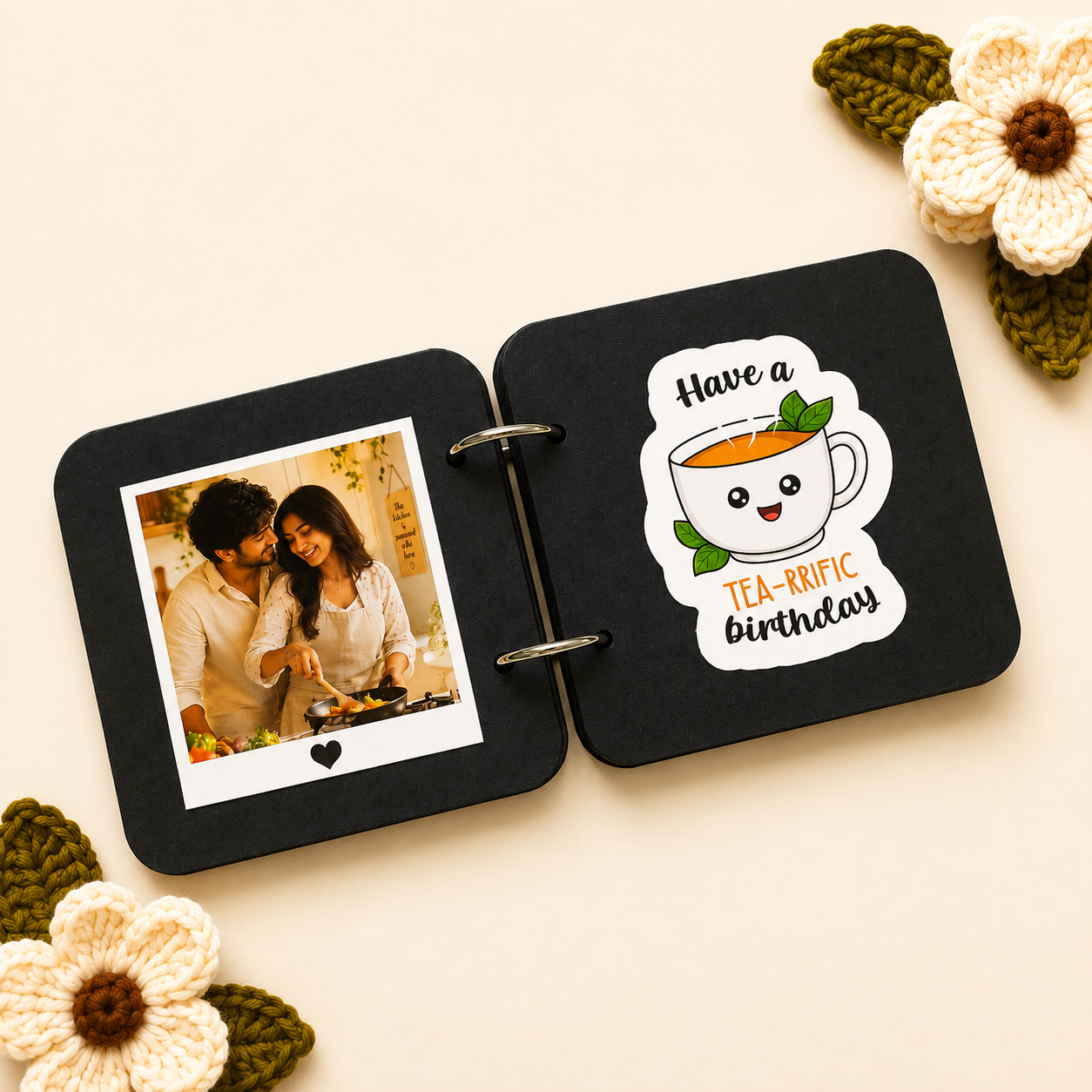 Cute Happy Birthday Scrapbook