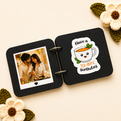 Cute Happy Birthday Scrapbook