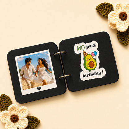 Cute Happy Birthday Scrapbook