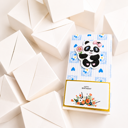 Blue Frame Jumping Box with 10 cubes