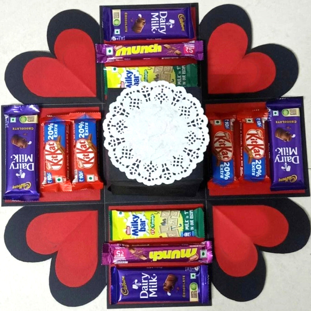 Chandrans Creation M3 ChocoBlast Treasure Box- Chocolate Explosion Box