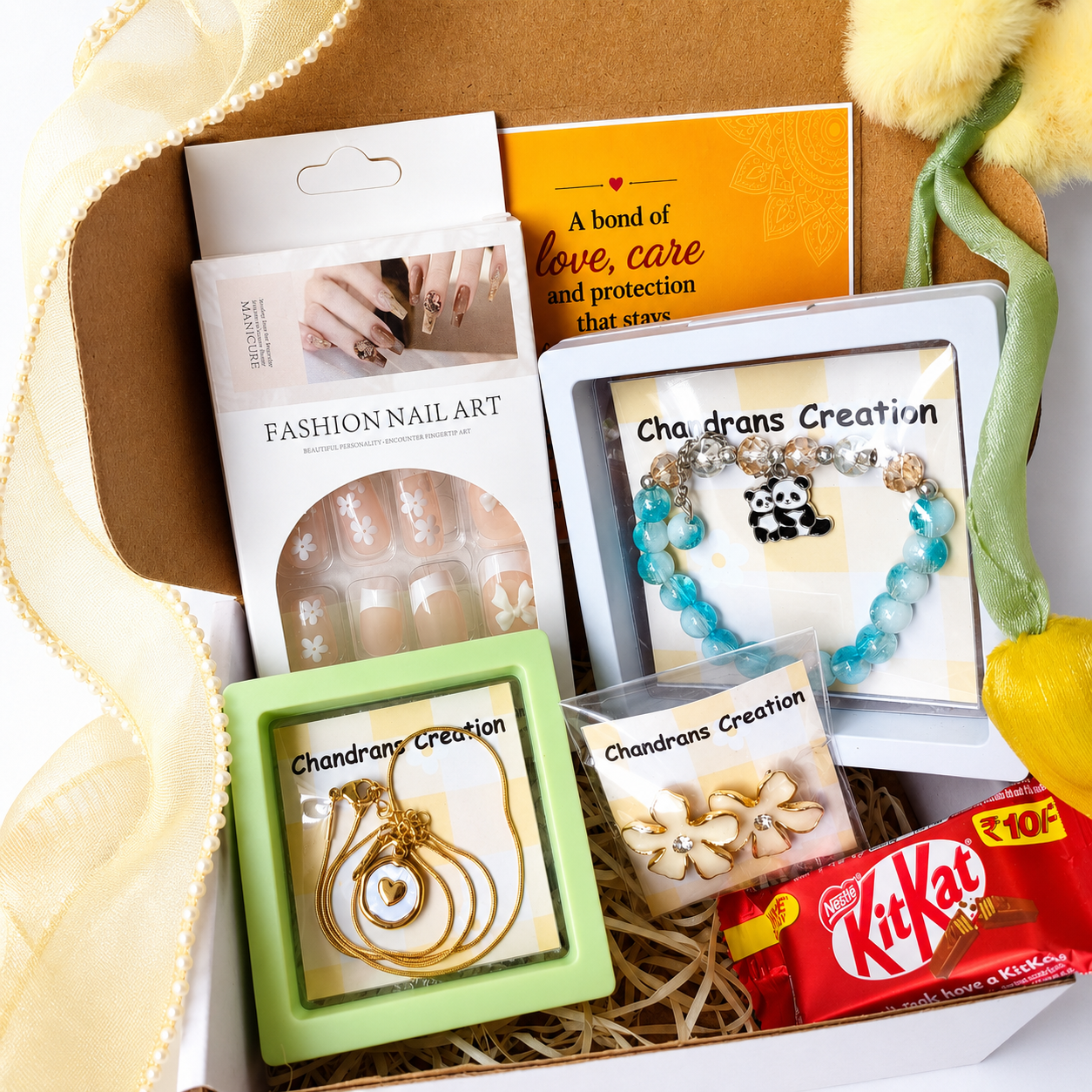 Sister's Sparkle Hamper (Yellow)