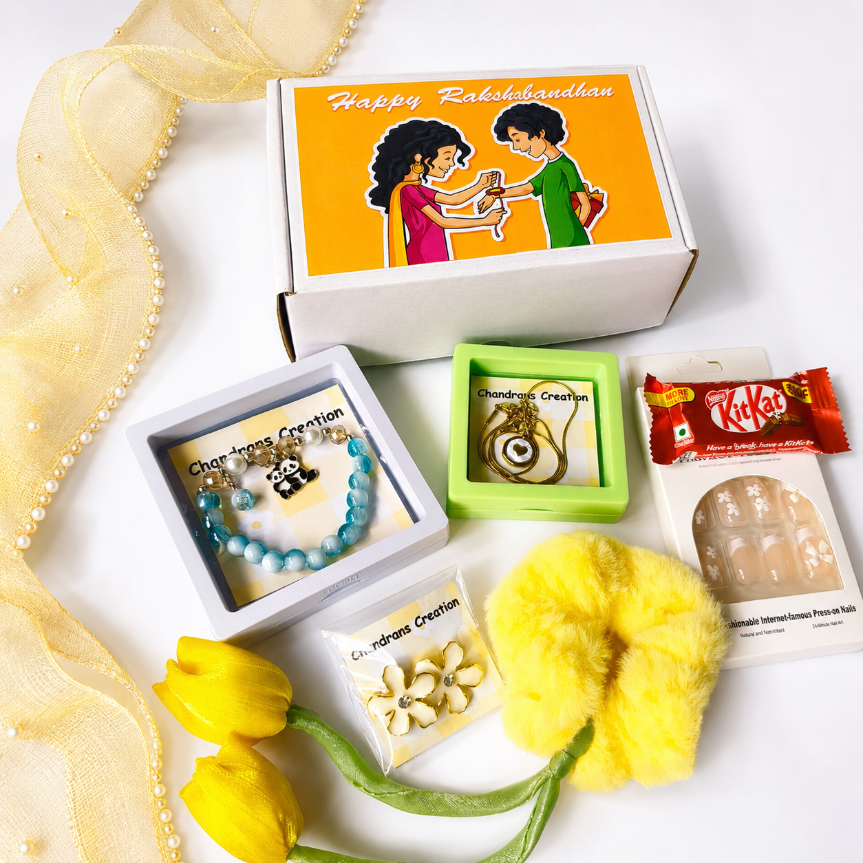 Sister's Sparkle Hamper (Yellow)