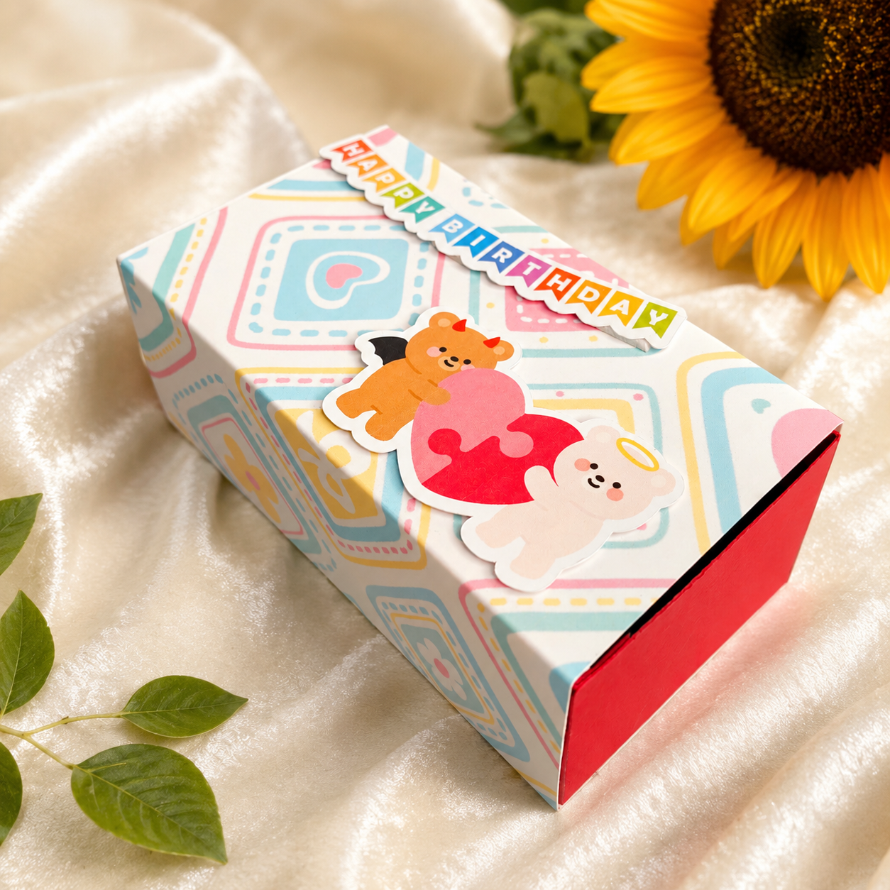 Multicolor Frame Jumping Box