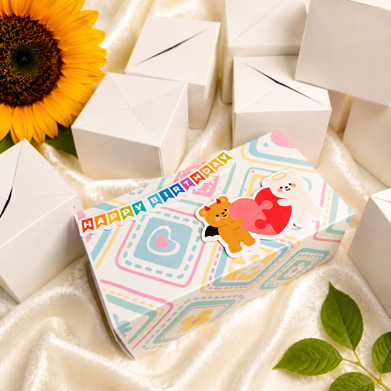 Multicolor Frame Jumping Box
