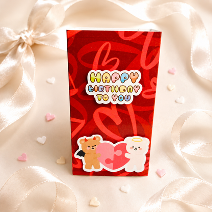 Red Heart Jumping Box