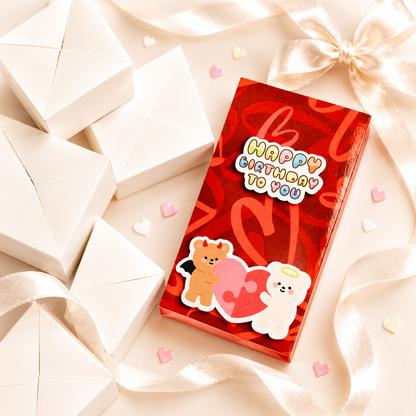Red Heart Jumping Box