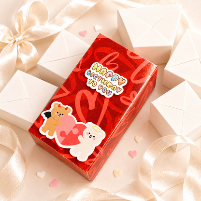 Red Heart Jumping Box