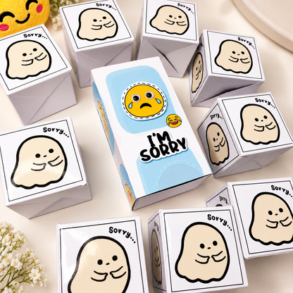 Sorry Emoji Jumping Box