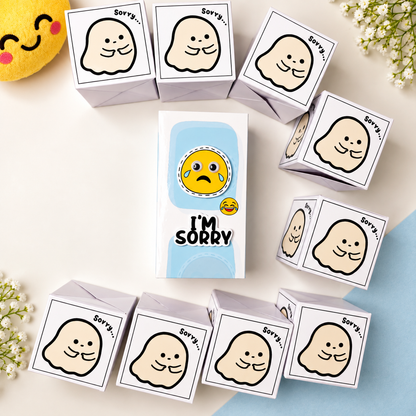 Sorry Emoji Jumping Box