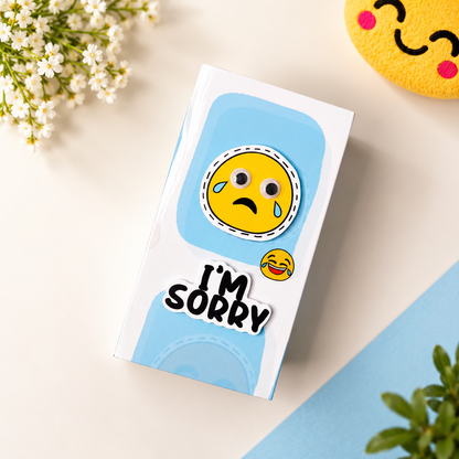 Sorry Emoji Jumping Box