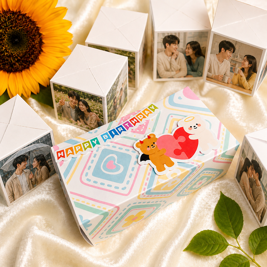 Multicolor Frame Jumping Box