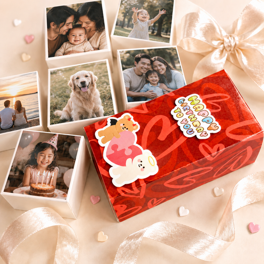 Red Heart Jumping Box